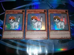 3x Rescue Cat 1st Edition Ultra Rare RA02-EN001 Yu-Gi-Oh! - Image 1