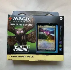 Mutant Menace Fallout Magic: The Gathering 100-Card Commander Deck Sealed Precon - Image 1