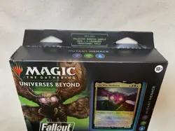 Mutant Menace Fallout Magic: The Gathering 100-Card Commander Deck Sealed Precon - Image 4