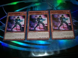3x Doppelwarrior 1st Edition Rare MZMI-EN043 Yu-Gi-Oh! - Image 1