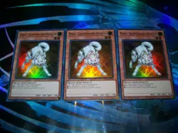 3x Ryko, Lightsworn Hunter 1st Edition Ultra Rare RA02-EN003 Yu-Gi-Oh! - Image 1