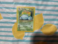 VTG 1999 Venusaur 15/102 Holo Rare Pokemon Base Set Regular WOTC 100 HP Card - Image 3
