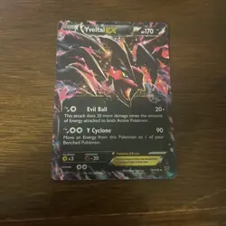 Pokemon TCG Yveltal EX Ultra Rare Holo Card 79/146 XY Base Set - Image 1
