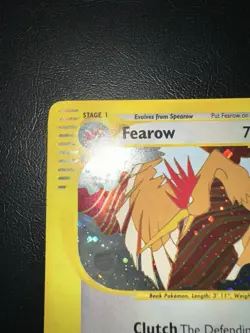 Pokemon TCG Fearow Holo Rare Card Expedition Base Set 11/165 LP/NM - Image 3