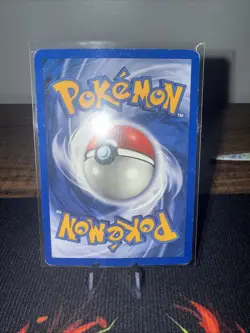 Pokemon TCG Hitmonchan Unlimited Rare Holo Card Base Set 7/102 - Image 3