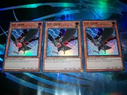 3x D.D. Crow 1st Edition Ultra Rare RA02-EN002 Yu-Gi-Oh! - Image 1