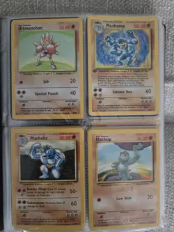 Pokemon TCG Base Set Unlimited 102-Card Binder Lot WotC 1999 English - Image 2