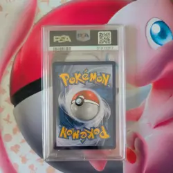2019 Pokemon Black Star Promo #SM215 Mew Holo PSA 9 Mint – Hidden Fates - Image 2
