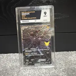 Pokemon TCG 2021 Zekrom 114/114 Celebrations Classic Collection Holo ACE 9 mint - Image 1