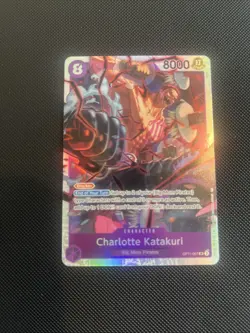 Charlotte Katakuri SR OP11-067 a Fist of Divine Speed English One Piece CCG TCG - Image 4