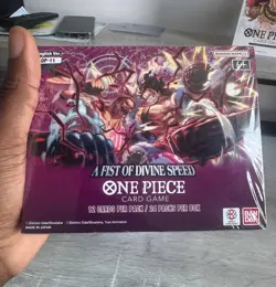 One Piece TCG OP11 A Fist Of Divine Speed Booster Box English - Sealed - Image 2
