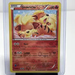 Growlithe RC4/RC25 Holo Legendary Treasures: Radiant Collection Pokemon Holo MP+ - Image 1