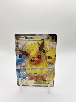 Pokemon TCG Flareon EX Full Art Holo RC28/RC32 Generations Radiant - Image 1