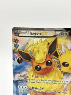Pokemon TCG Flareon EX Full Art Holo RC28/RC32 Generations Radiant - Image 2