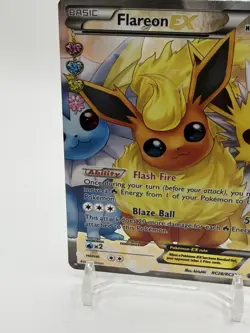 Pokemon TCG Flareon EX Full Art Holo RC28/RC32 Generations Radiant - Image 5