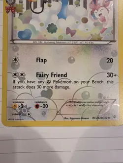 Pokemon TCG Altaria RC24/RC32 Generations Radiant Collection Holo Rare 2016 - Image 3