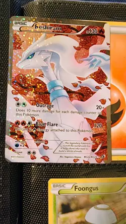 Reshiram (Full Art) RC22/RC25 Legendary Treasures: Radiant Collection Holo (LP) - Image 1