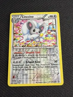 Cinccino Holo Uncommon Legendary Treasures: Radiant Collection RC19/RC25 NM - Image 1