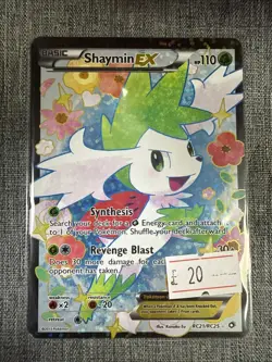 Shaymin EX RC21/RC25 Legendary Treasures Radiant Collection - Image 2
