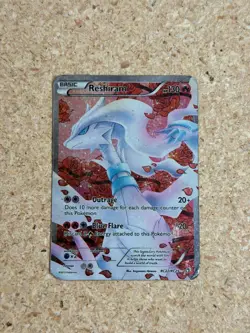 Damaged Reshiram RC22/RC25 Legendary Treasures: Radiant Collection Holo - Image 1