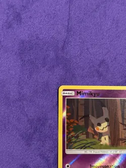 The Pokemon Company Pokemon TCG Mimikyu 96/236 Cosmic Eclipse Reverse Holo 2019 - Image 2