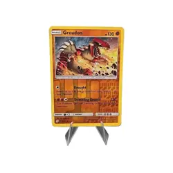 Pokemon TCG Groudon Cosmic Eclipse 113/236 Reverse Holo Rare - Image 1