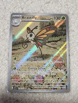Beautifly 219/217 Secret Rare Full Art Holo Astral Radiance Pokemon TCG NM/M - Image 1