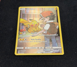 Pikachu Secret Rare 241/236 Cosmic Eclipse SM12 Pokemon Card Sun & Moon - Image 3