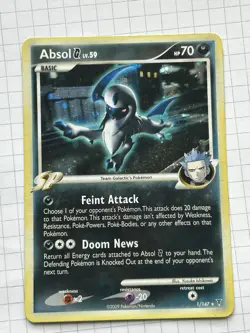 Absol G 1/147 Supreme Victors Holo Rare Pokemon Card 2009 Vintage TCG - Image 1