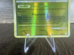 Pokemon Co. Pichu 28/123 HeartGold & SoulSilver Reverse Holo Rare 30 HP EN 2010 - Image 5