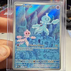 Pokemon Company Frillish 126/086 Sv: White Flare Illus Rare Holo Eng 2025 HP80 - Image 1