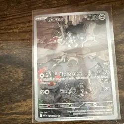 Pokemon Durant 150/086 Sv: White Flare Illustration Rare Holo Basic 110HP Card - Image 1