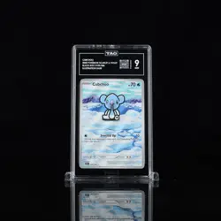 Cubchoo 109/086 Sv: Black Bolt Holo EN Pokemon TCG Illustration Rare TAG 9 - Image 1