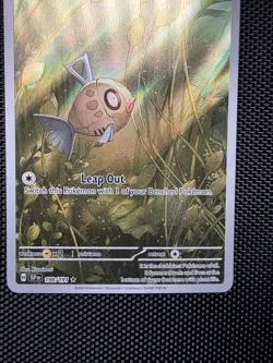 Pokemon TCG Feebas 198/191 Sv08 Surging Sparks Illustration Rare Holo ENG 30HP - Image 3