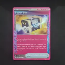 Pokemon TCG Secret Box Trainer Ace SPEC Rare Holo SV06 163/167 EN - Image 1