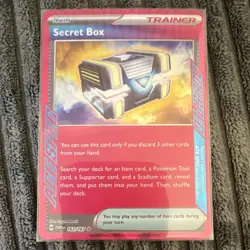 Pokemon TCG Secret Box Twilight Masquerade 163/167 ACE SPEC Rare Holo English - Image 1