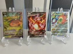 Pokemon TCG Charizard Black Star Promo UPC SWSH260, SwSH261, SWSH262 Full Set - Image 1