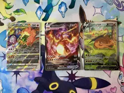 Pokemon TCG Charizard Black Star Promo UPC SWSH260, SwSH261, SWSH262 Full Set - Image 1