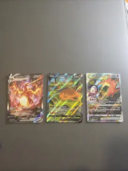 🔥 Pokemon Charizard UPC Promo Set of 3 SWSH260 SWSH261 SWSH262 Raw Cards - Image 1