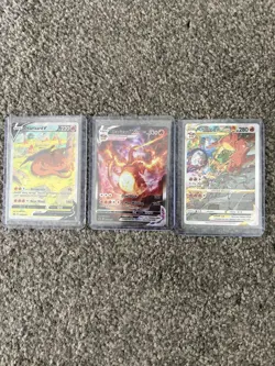 Pokemon Charizard UPC Promo Set – SWSH260, SWSH261, SWSH262 – NM – Bundle Lot - Image 1