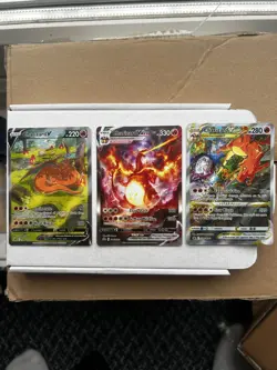 Pokemon Charizard UPC Promo Set – SWSH260, SWSH261, SWSH262 – NM – Bundle Lot - Image 1