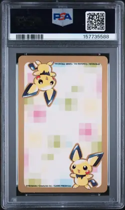 2000 POKEMON GOLD VERSION PART 2 PLAYING CARDS KING OF CLUBS #201 UNOWN PSA 10 - Image 2
