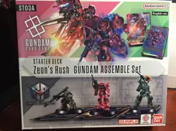 Gundam Card Game: Gundam Assemble - Zeon's Rush Starter Set ST03A English NIB - Image 1