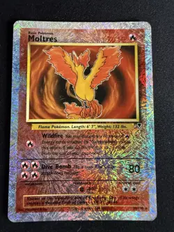 Moltres Reverse Holo 2002 Legendary collection Pokemon card 30/110 HP - Image 1