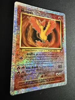 Moltres Reverse Holo 2002 Legendary collection Pokemon card 30/110 HP - Image 2