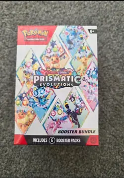 Pokemon Pokemon TCG Prismatic Evolutions Booster Bundle Box (6 Packs) - Image 3