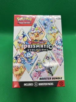 Pokemon TCG Scarlet & Violet—Prismatic Evolutions Booster Bundle Box 2025 Eevee - Image 1