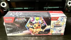 Pokemon TCG Prismatic Evolutions Surprise Box + Booster Bundle Promo- Sam’s Club - Image 1