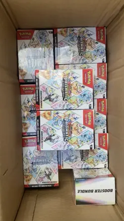 Pokemon TCG Prismatic Evolutions Booster Bundle Box X10 English - Image 1