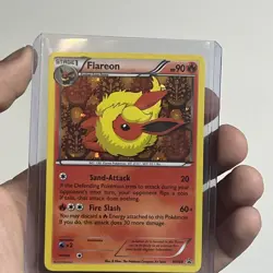 Pokemon 2013 Black and White Flareon Holo BW88 Black Star Promo Card - Image 1